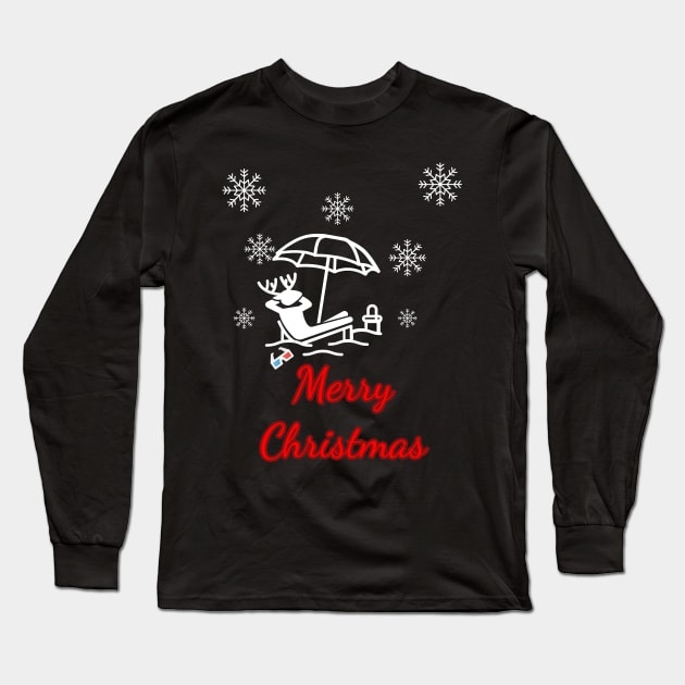 Merry Chrismas t-shirt Long Sleeve T-Shirt by SunArt-shop